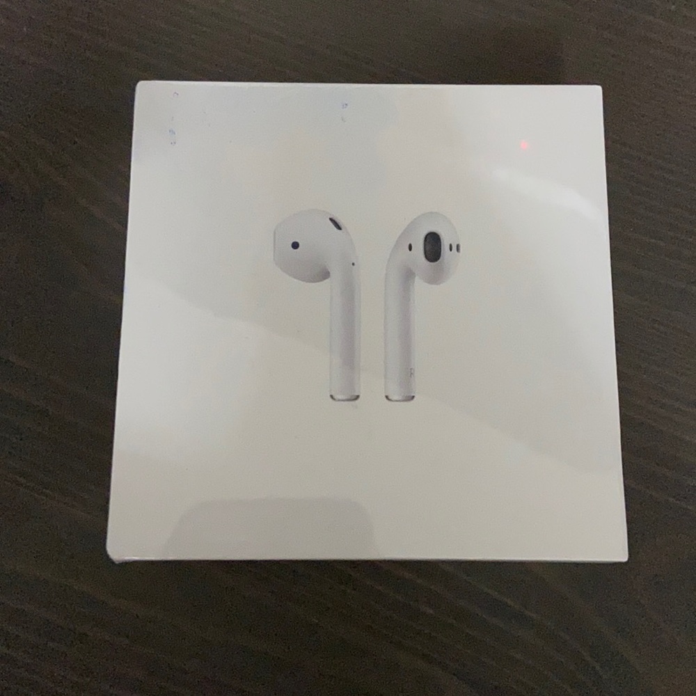 New with plastic wrap air buds